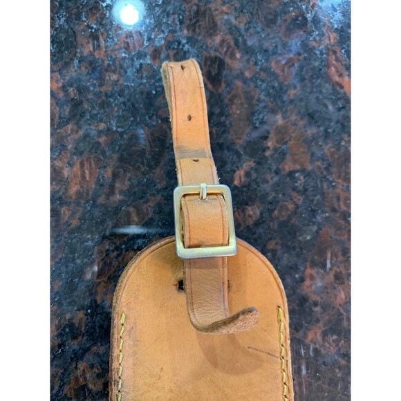 TORN PLASTIC Louis Vuitton LV Luggage Tag REGULAR SIZE listing #41 - Picture 5 of 12